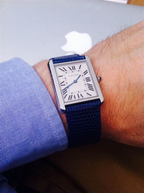 cartier tank solo xl bracelet|cartier tank solo large model.